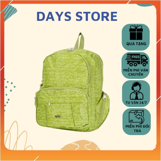 Balo Laptop Kipling Mã KL24 Chất Liệu Vải Dù Có Ngăn Để Laptop 12 inch, 13 inch, 14 inch, Balo Kích Thước 37x28x14cm