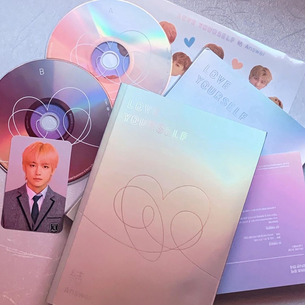 Bộ Ảnh Album BTS Love Yourself Answer Nguyên Seal
