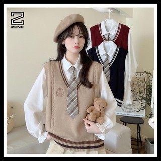 Áo gile len nữ kiểu hàn quốc, áo gile croptop nhiều mẫu đẹp, chất len qc cao cấp