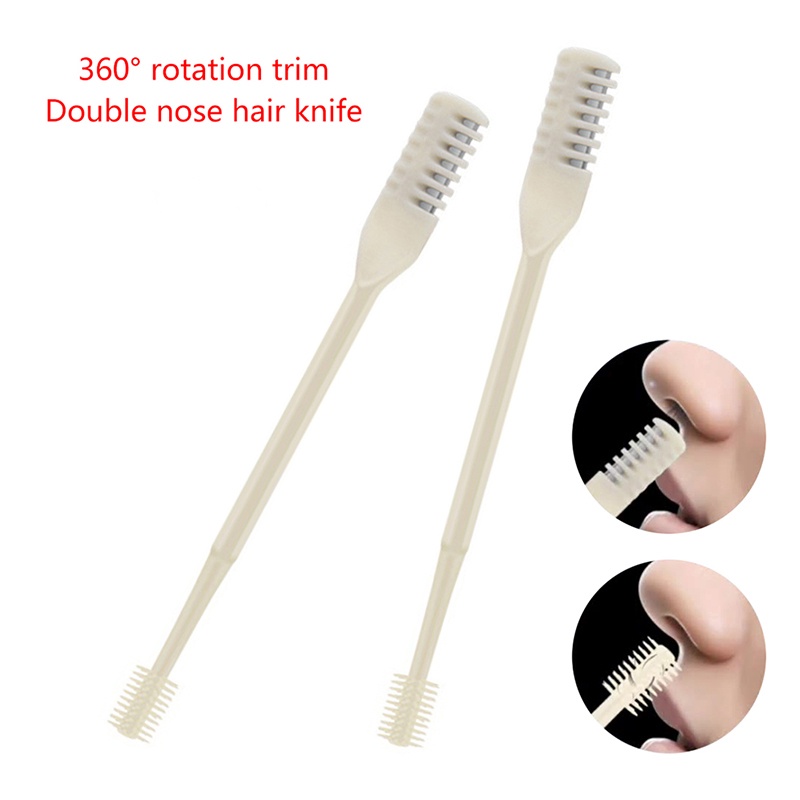 Máy Tỉa Lông Mũi Hai Đầu Xoay 360 Độ Tiện Dụng