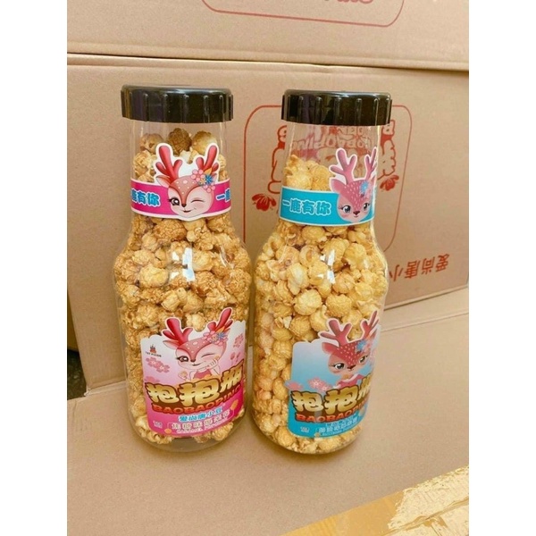 Bắp rang bơ chai mini - Bỏng ngô mini