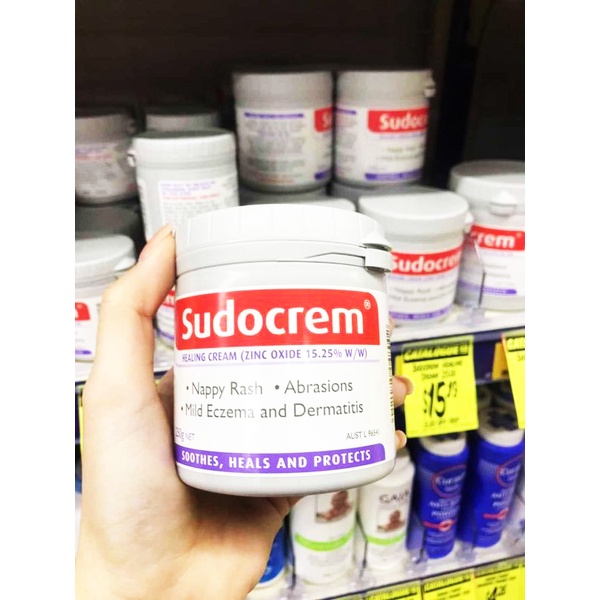 Hàng thật kem hăm sudocrem 60g 125g làm dịu mông ửng đỏ của em bé - ảnh sản phẩm 1