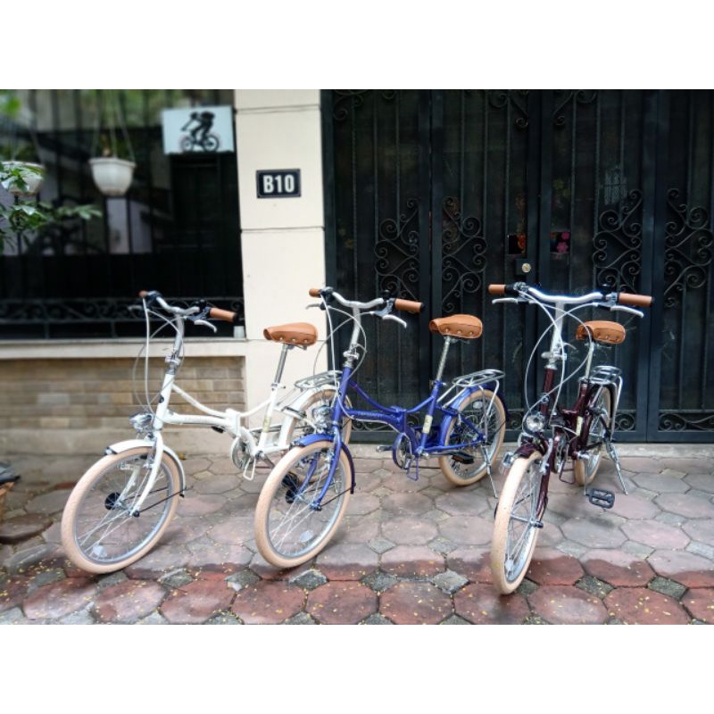 [Hỏa Tốc] Xe Đạp Gấp Mypallas M260, M246 - Nội Địa Nhật Bản