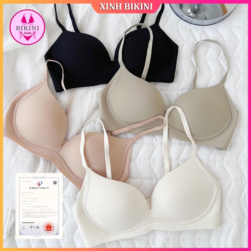 Áo Ngực Su Đúc Mút Mỏng, Áo Lót Nữ Không Gọng Mềm Mát Cao Cấp, Che Tên Sản Phẩm - Xinh Bikini - Mã 927