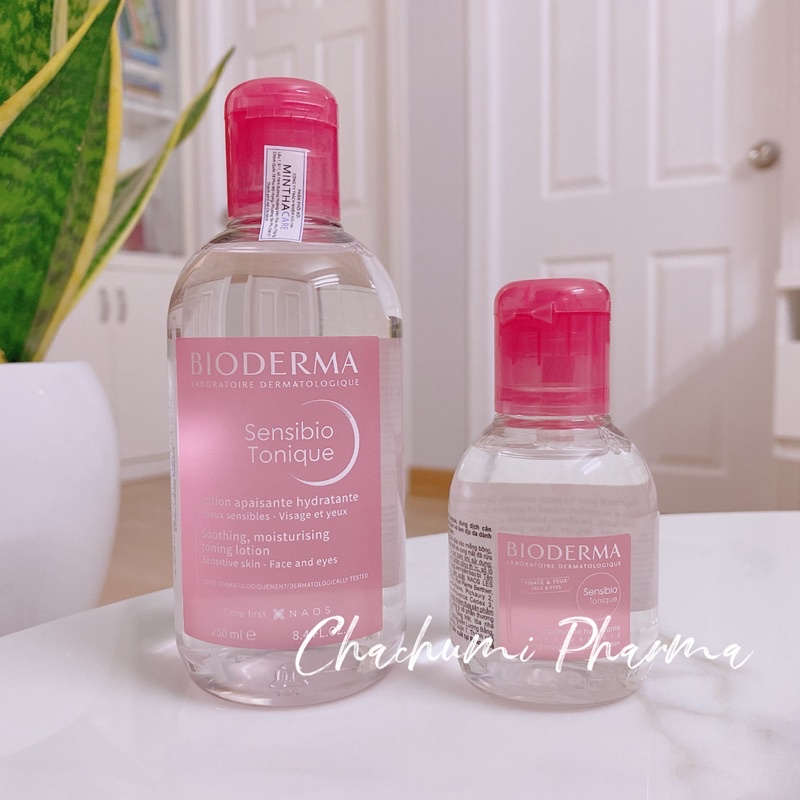 Toner cân bằng dưỡng ẩm và làm dịu da Bioderma Sensibio Tonique
