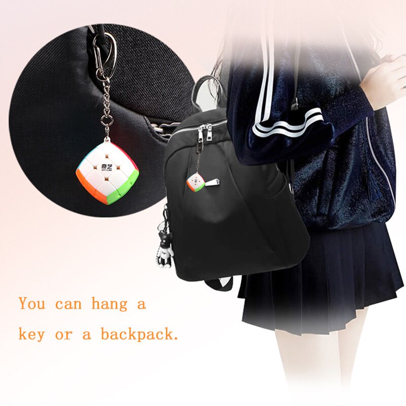 Móc Khóa Hình Khối Rubik Mini 2nd Đặt Hàng Thứ 3