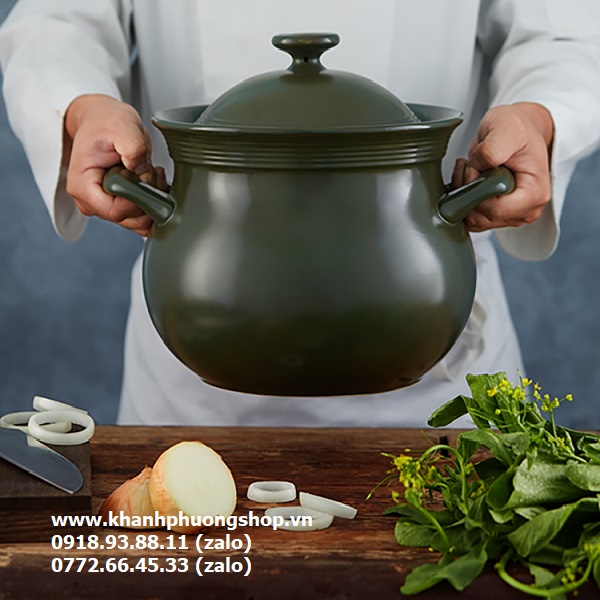 Nồi Sứ Dưỡng Sinh Minh Long Healthy Cook Hathor 7.1 L