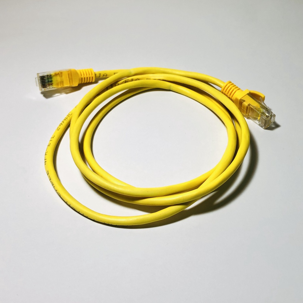 Dây cáp mạng bấm sẵn 1m dùng kết nối internet cho máy tính, camera, mạng wifi