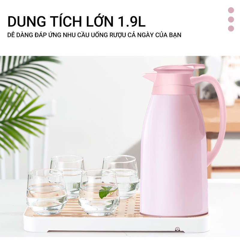 Bình Nước Giữ Nhiệt Dung Tích 1.9L | BigBuy360 - bigbuy360.vn