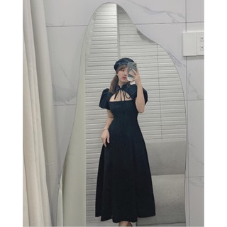 B106 - ĐẦM KHOÉT NGỰC CỘT NƠ CỔ