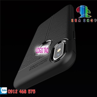 Ốp lưng Apple Iphone X và XS vân da cao cấp AutoFocus