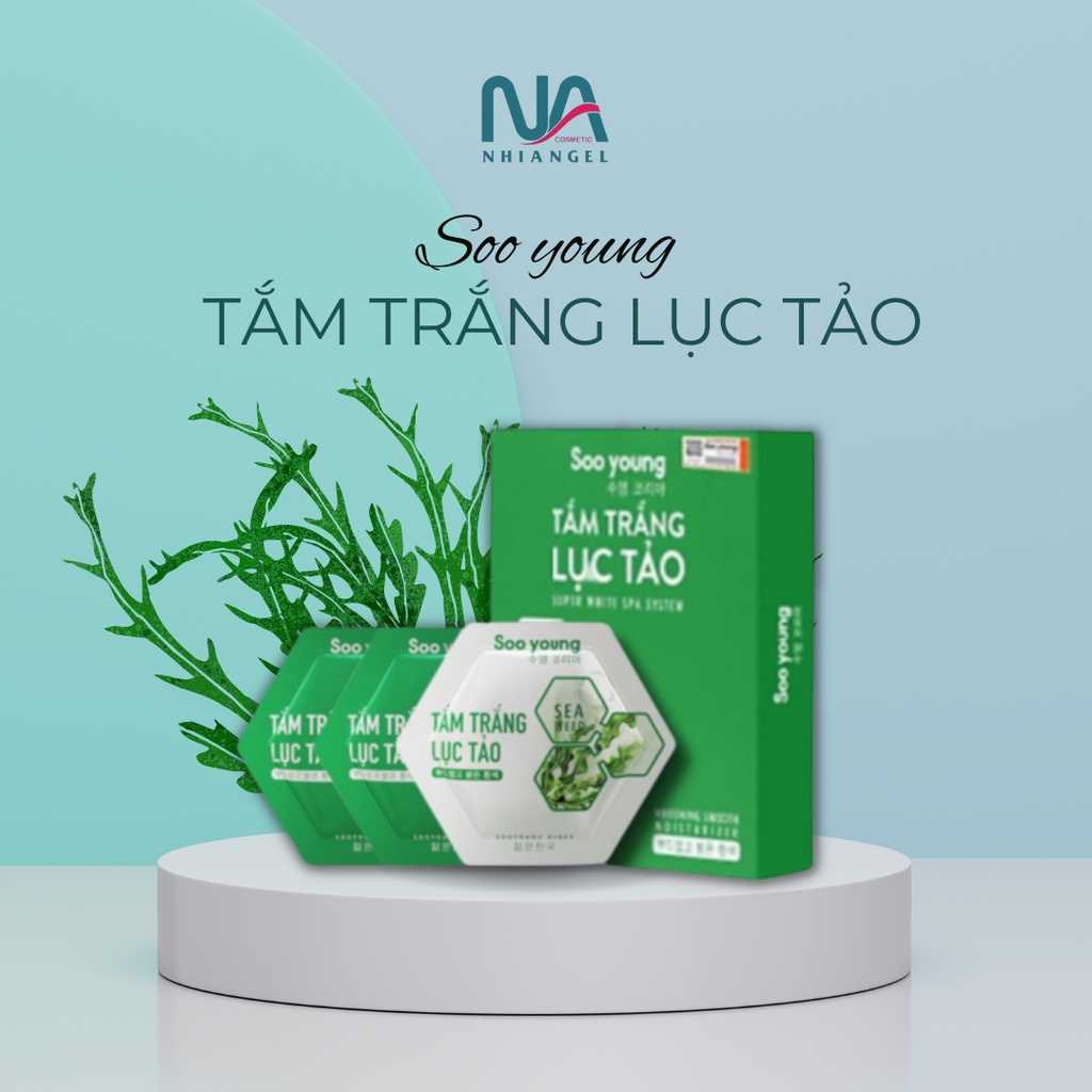 Tắm trắng lục tảo Soo Young chính hãng