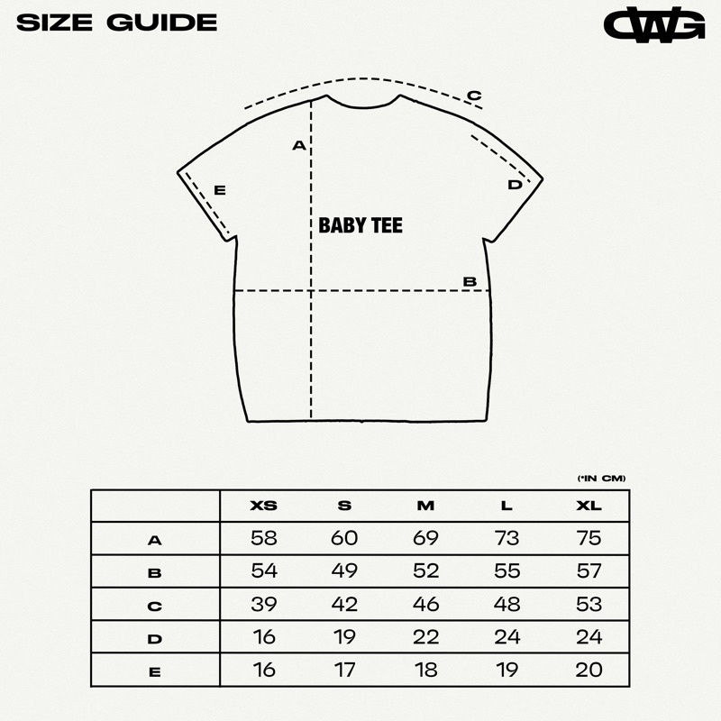 GW BABY TEE/ Áo thun tay ngắn/ GAMBLE WOLRDWIDE