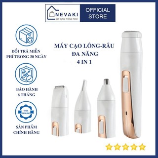 Máy cạo lông đa năng Nevaki - máy cạo lông mày,máy cạo lông mặt, máy tỉa lông mũi,cạo râu,máy cạo lông vùng kín.