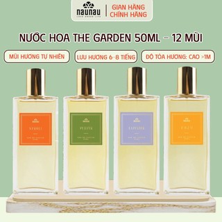 NƯỚC HOA THE GARDEN 50ML - 12 MÙI NAUNAU
