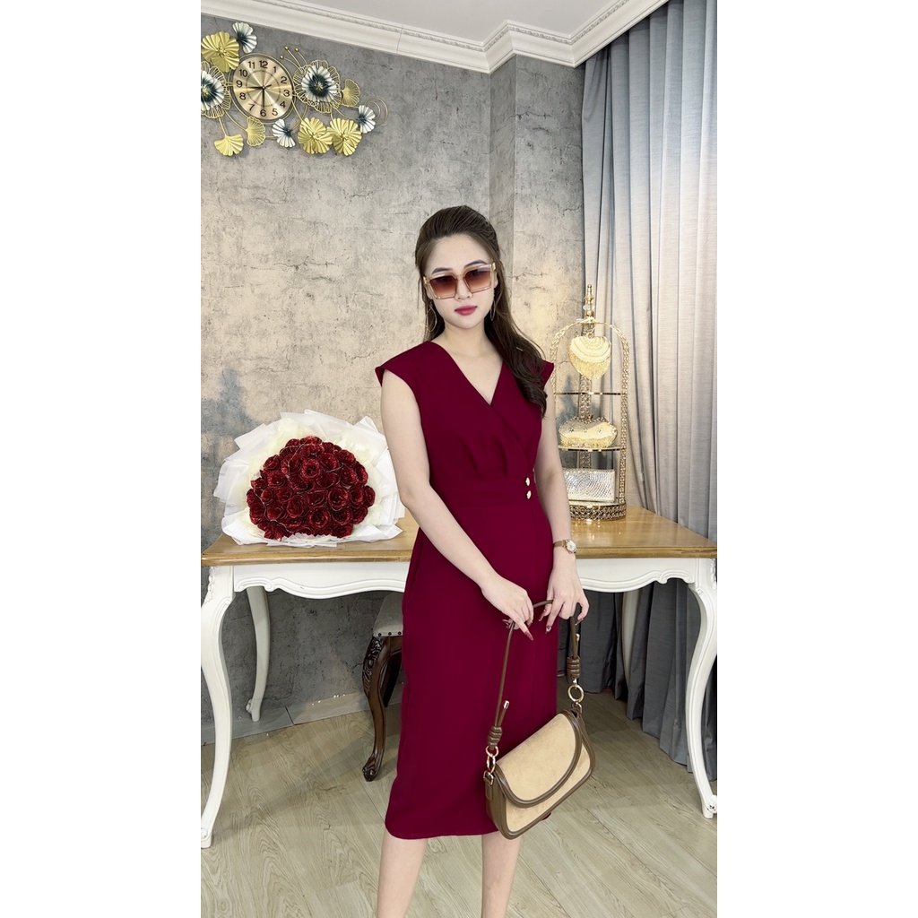 (TM 568) Trẻ Trung Thiết Kế Trang Nhã Thanh Lịch Bigsize Đi Làm Đi Tiệc Cho Bà Cho Mẹ U50