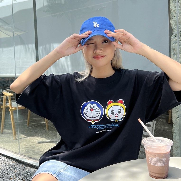 ÁO THUN LEVENTS | DORAEMON COLLAB CAT TEE