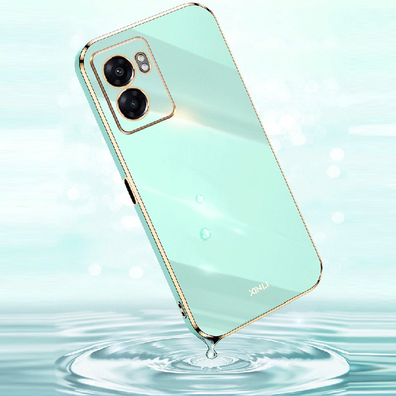 Ốp Điện Thoại Silicon Mềm Viền Thẳng Hình Khối Rubik 6D Cho Oppo A17 A17K A57 A57S A77 A77S A76 A96