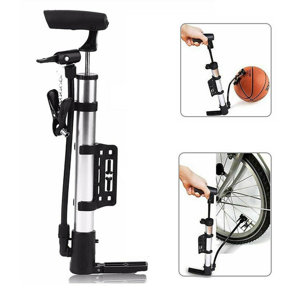 Ống Bơm Xe Đạp Bằng Hợp Kim Nhôm Có Thể Gấp Gọn Kèm Giá Đỡ Tiện Dụng