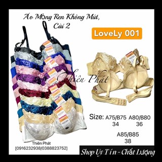 Áo ngực Lovely xuất Nhật mỏng ren thông dụng 001