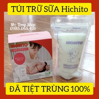 [Đã Tiệt Trùng 100%] Túi Trữ Sữa Mẹ 250ml HICHITO-ICHIKO(Cam Kết Chính Hãng)
