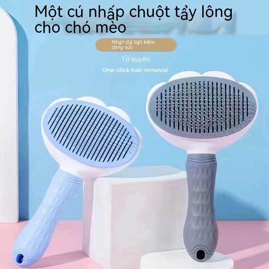 Bàn chải làm sạch lông chuyên dụng tiện lợi cho thú cưng