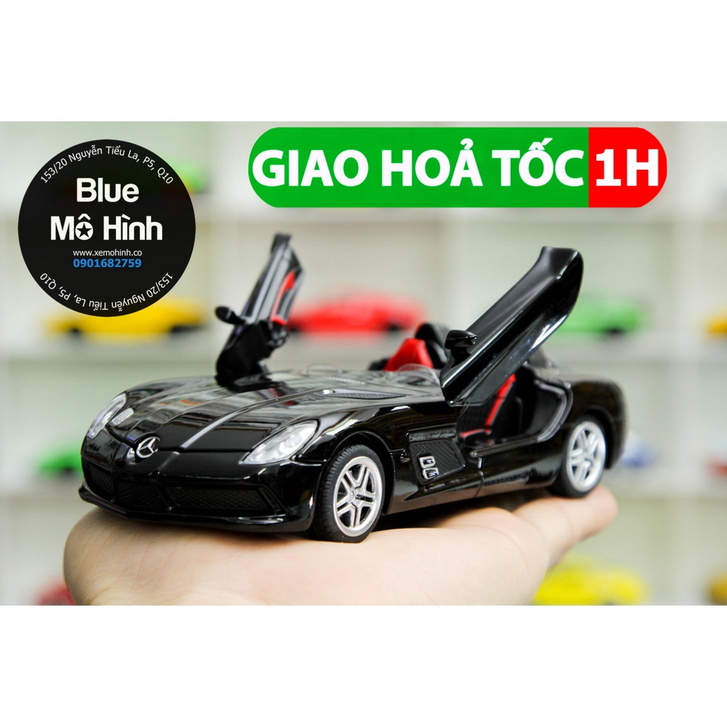 Xe mô hình Mercedes McLaren SLR Stirling Moss 1:32