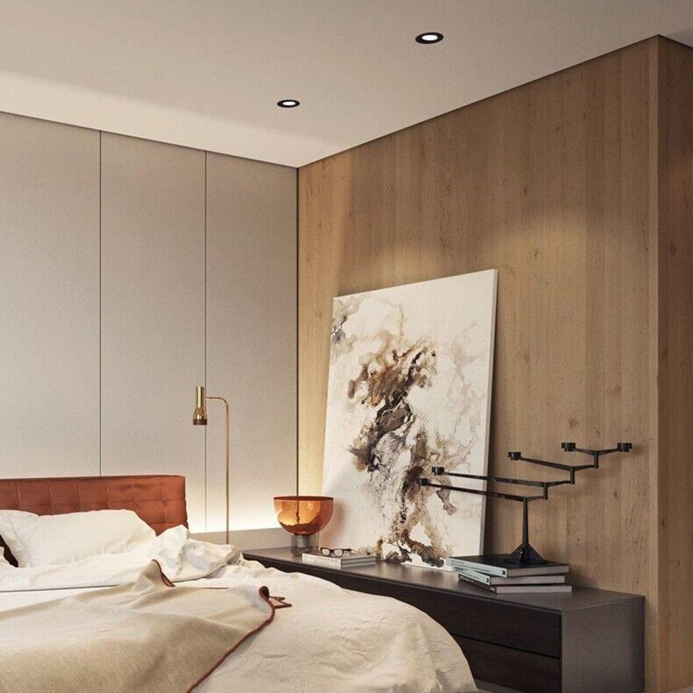 LAKAMIER Đèn Led Downlight Hình Tròn 10W Chất Lượng Cao