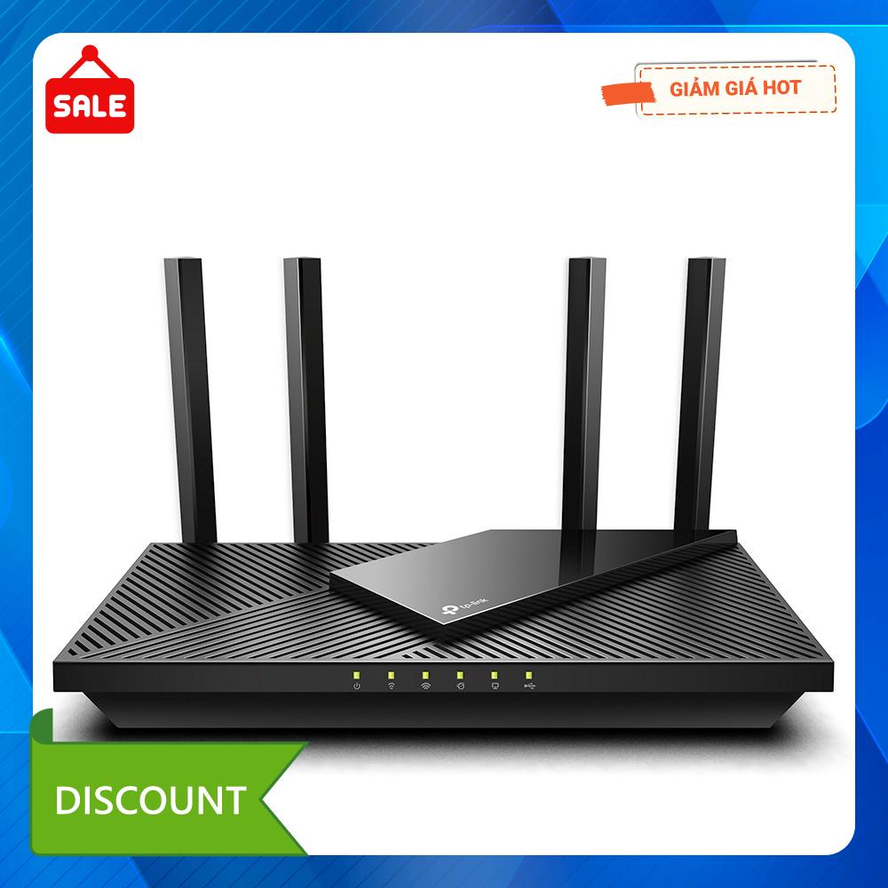 [Mã 99ELHA giảm 7% đơn 300K] Bộ phát wifi 6 TP-Link Archer AX55 băng tần kép AX3000Mbps (Chính Hãng TP-Link Việt Nam)