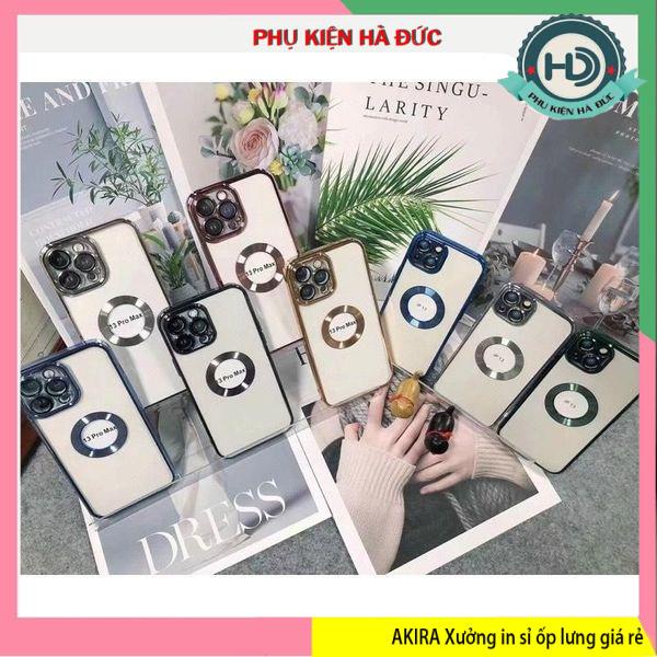 Ốp lưng ip xi viền hở logo táo cho máy ip 7/8/x/xsmax/11/12/13/Pro/Promax Akira case