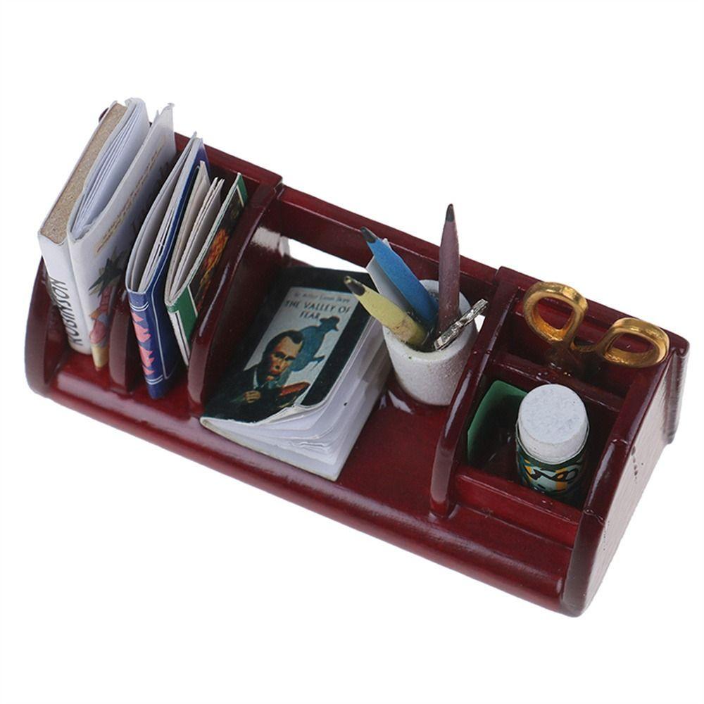 Mô Hình Cuốn Sách Mini Trang Trí Nhà Búp Bê DIY