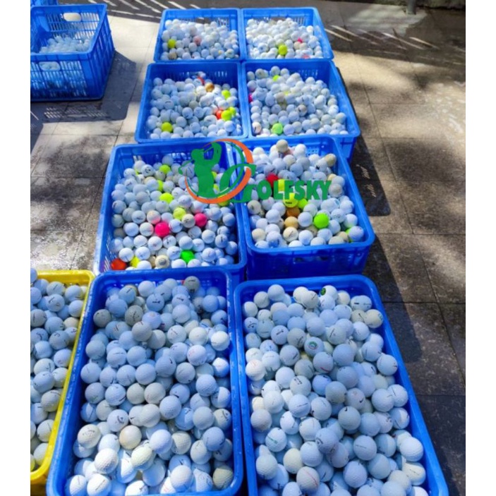 Bóng Golf Nike độ mới 85% chính hãng 3-4 lớp, bóng golf cũ thương hiệu Nike