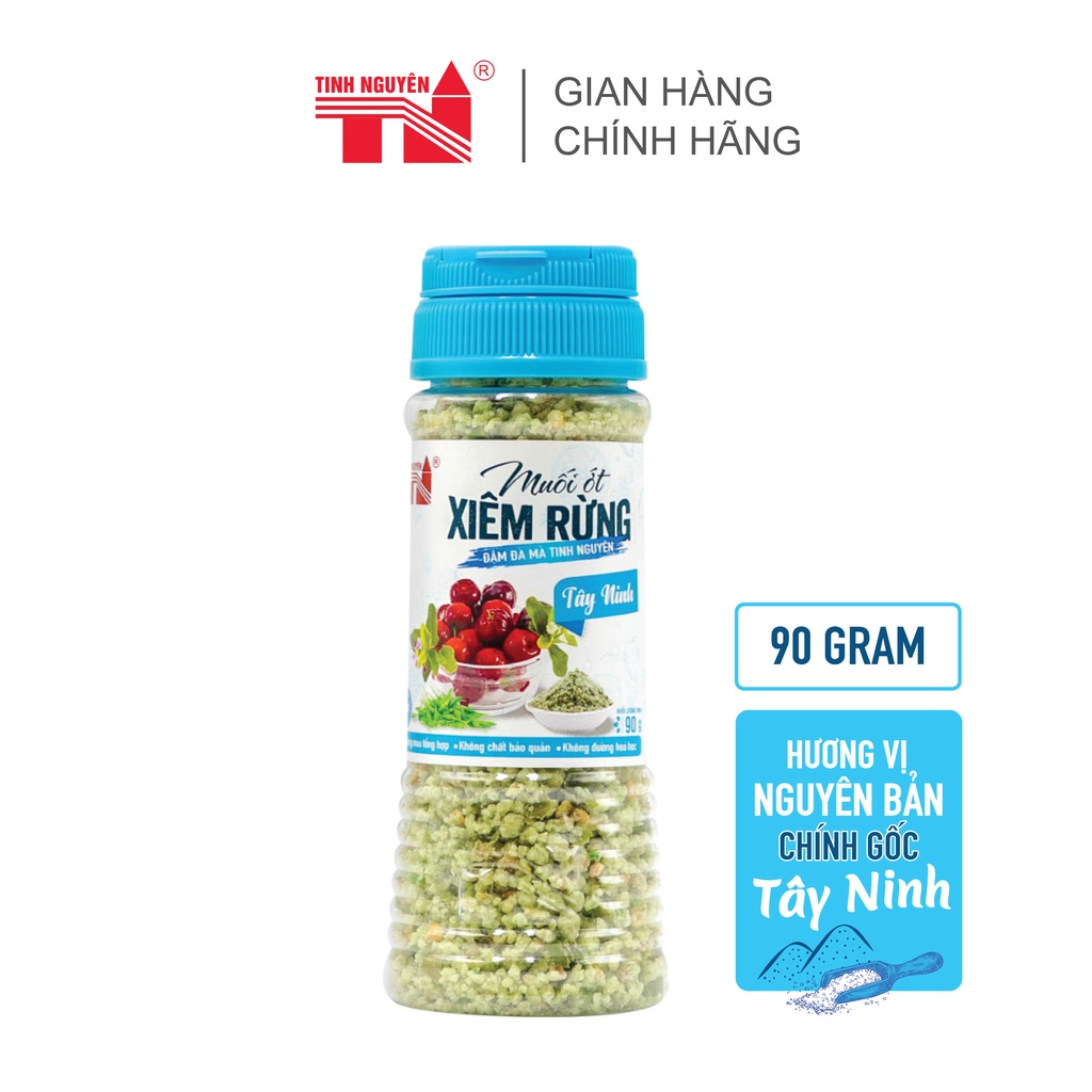 [Tặng Xốt Muối Ớt Chanh] COMBO 5 chai muối chấm TINH NGUYÊN: Muối Ớt, Tôm, Ớt Xiêm Rừng, Tiêu Lá Chanh, Tiêu Sọ