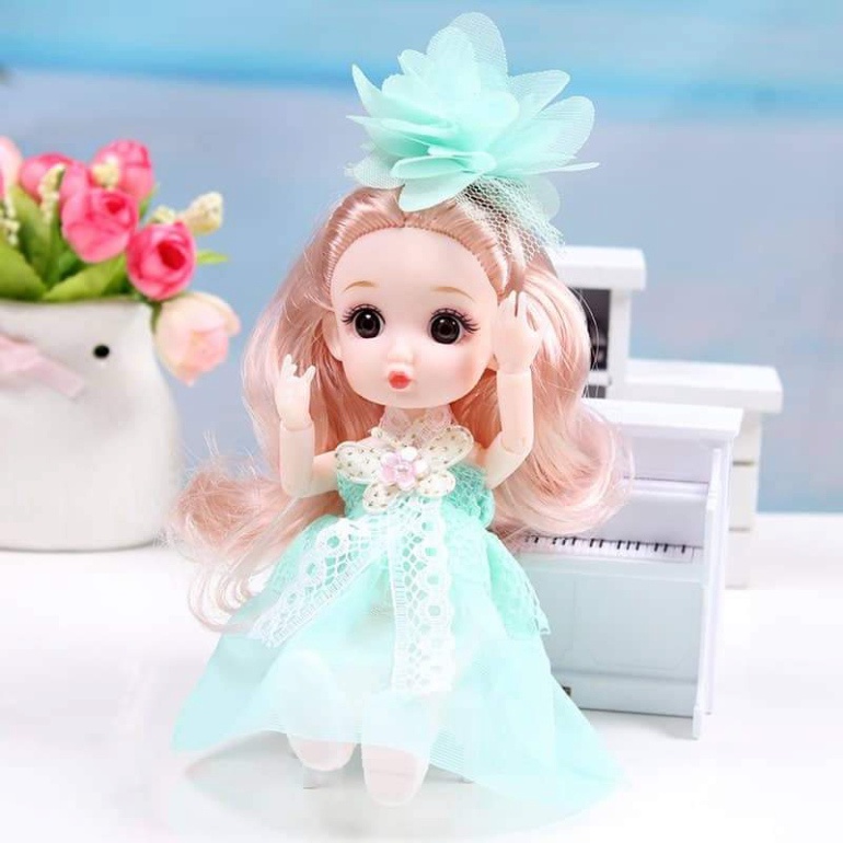 Búp bê cho bé  Búp bê LOLI 13 khớp mắt 3D