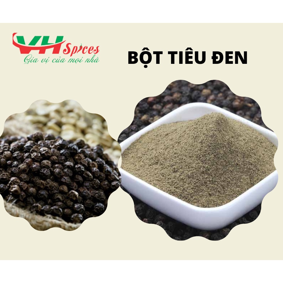 BỘT TIÊU ĐEN NGUYÊN CHẤT VIỆT HIỆP 500GRAM