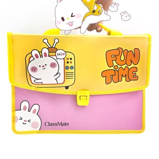 Cặp học thêm 2 ngăn FunTime ClassMate CL - SB601 (Giao màu ngẫu nhiên)