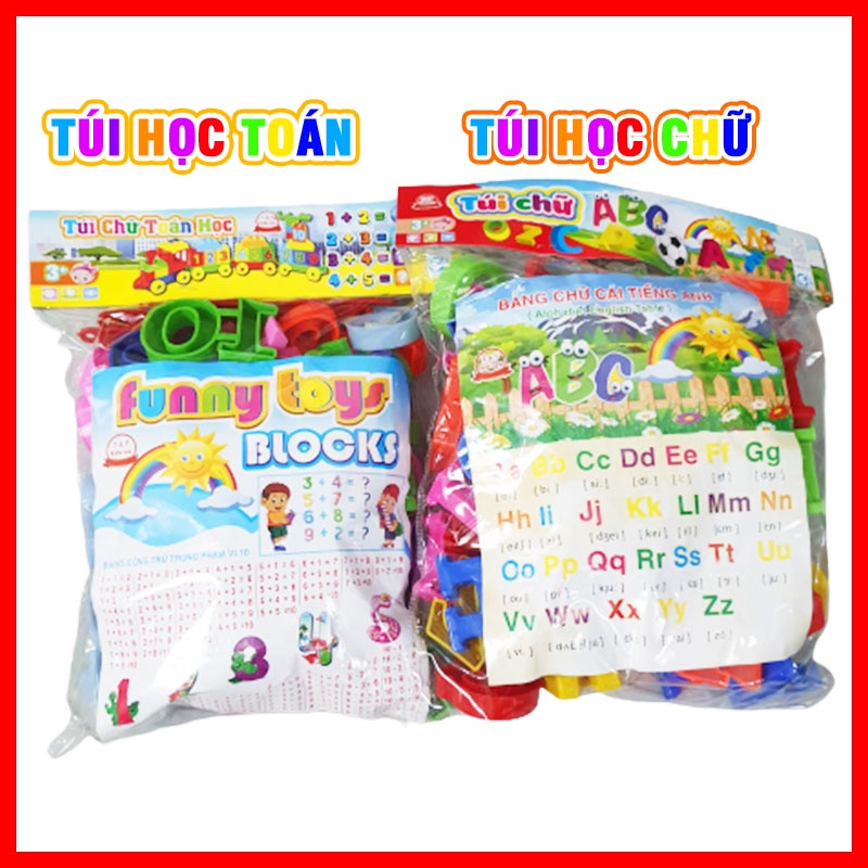BỘ HỌC TOÁN CHO BÉ - ĐỒ CHƠI HỌC TOÁN – ĐỒ DÙNG HỌC TẬP CHO TRẺ MẦM NON