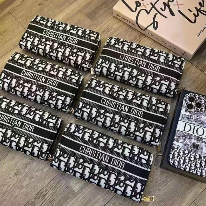 Ví dài cầm tay nam nữ nhiều ngăn Dior sang trọng - Ví dài thời trang cao cấp