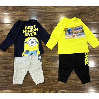 Bộ thu đông bé trai cotton H.M link 2