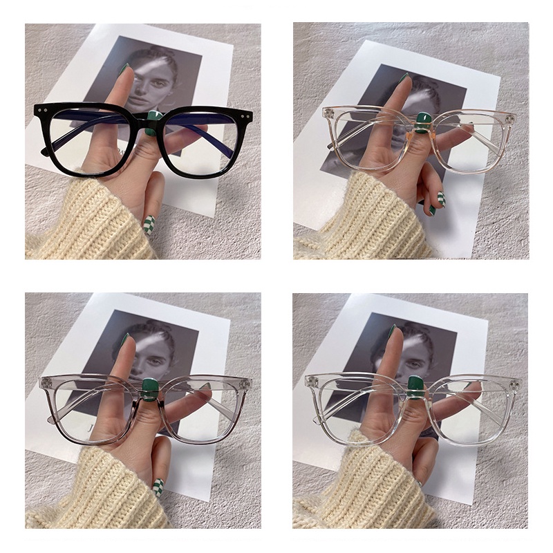 Gọng kính cận nữ nam Hottrend 2022 phong cách Hàn Quốc màu sắc thời trang trẻ trung cá tính chống UV400 tia bức xạ 104