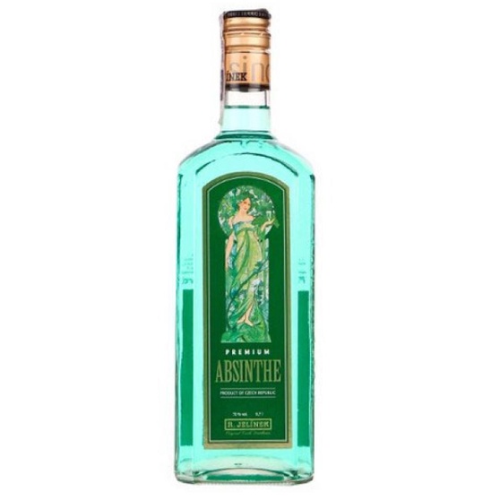 Vỏ chai đựng rượu ngoại thủy tinh absinthe
