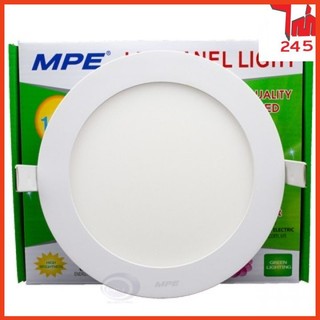 Đèn led panel âm trần 12w mpe tròn rpl 12w
