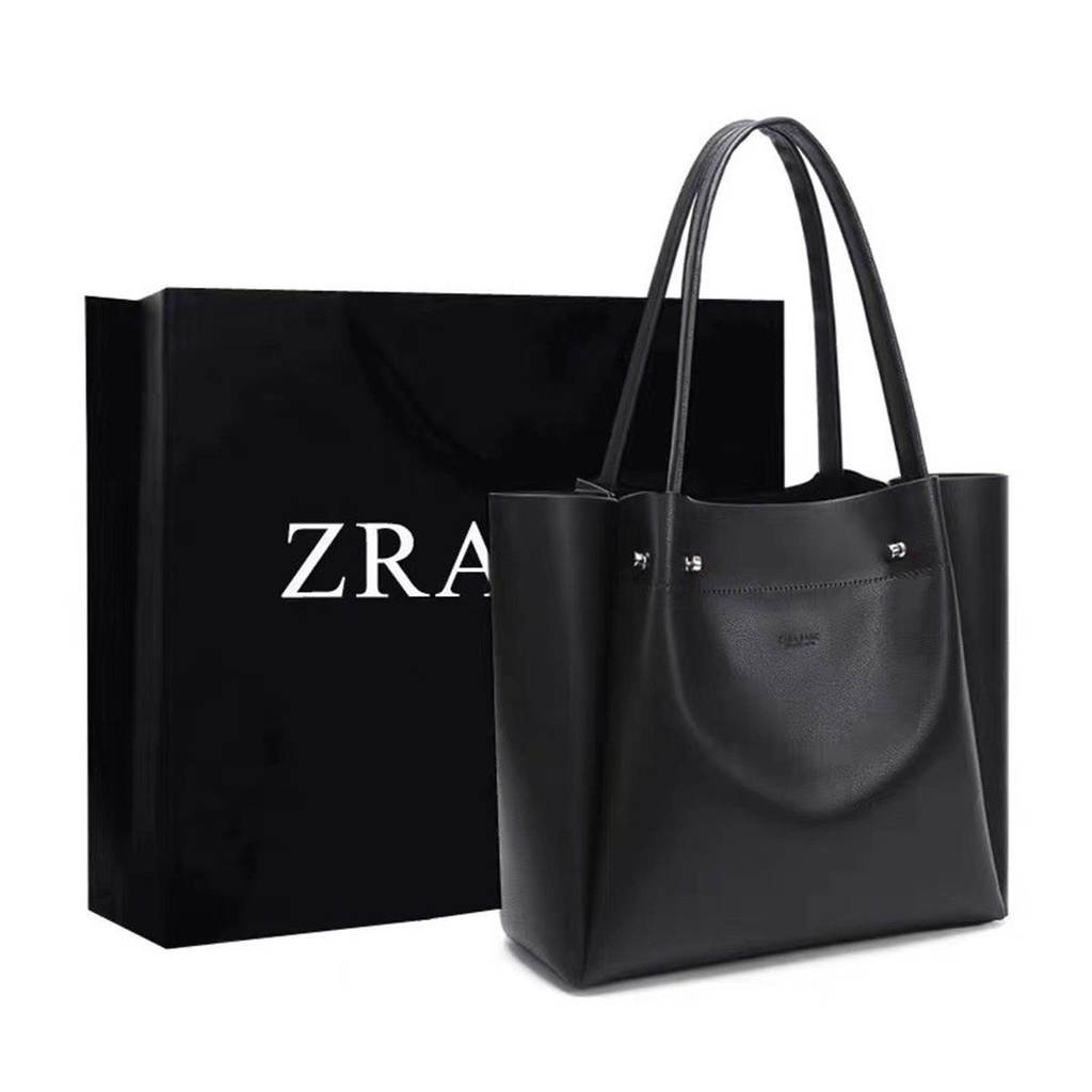 ZARA Túi Xách Tote Cỡ Lớn Thời Trang 2022 Cho Nữ