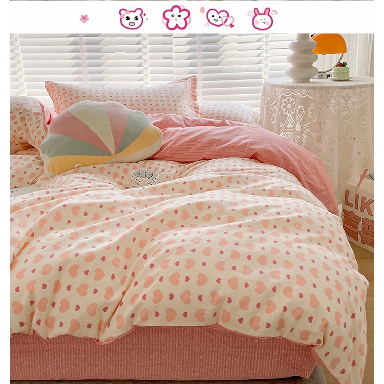 Vải cotton 100% chuyên may ga gối, khổ rộng 2m35