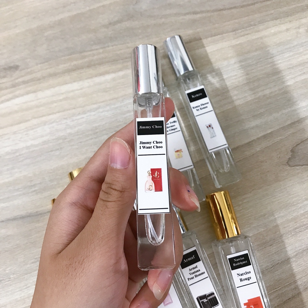 Tem nước hoa chiết - 𝐉𝐢𝐦𝐦𝐲 𝐂𝐡𝐨𝐨 𝐈 𝐖𝐚𝐧𝐭 𝐂𝐡𝐨𝐨 - 85 tem