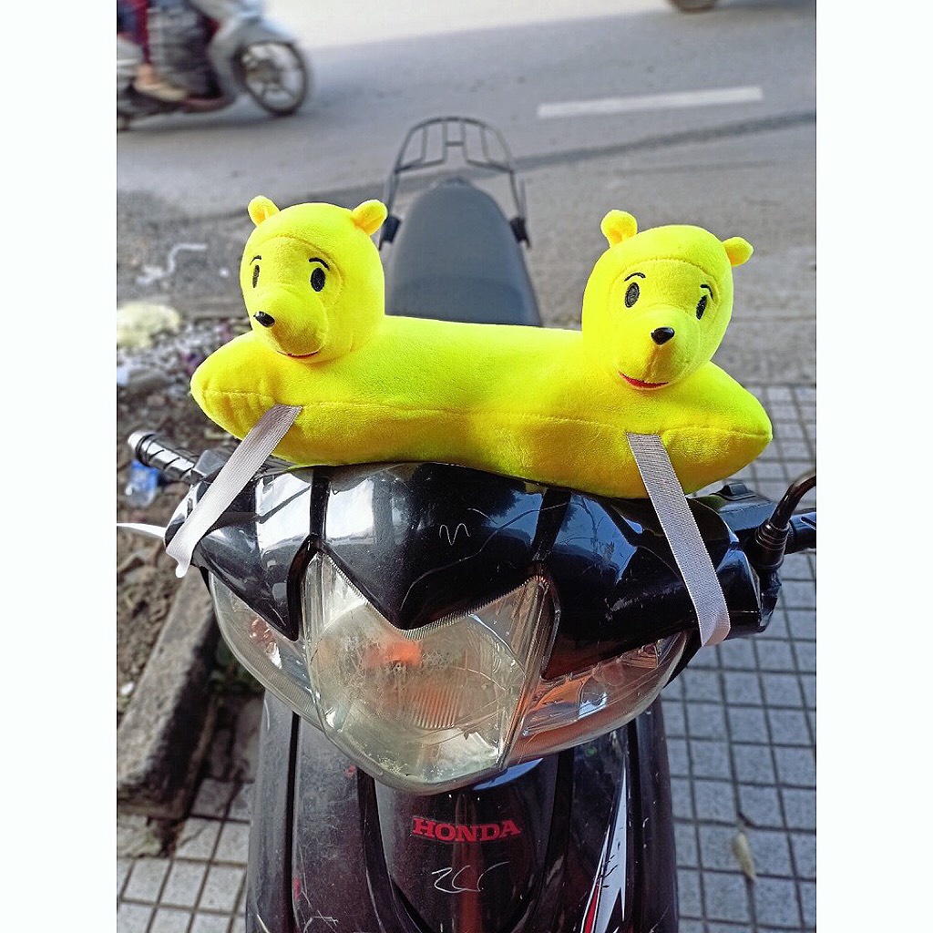 Gối đi xe máy 2 đầu cho bé