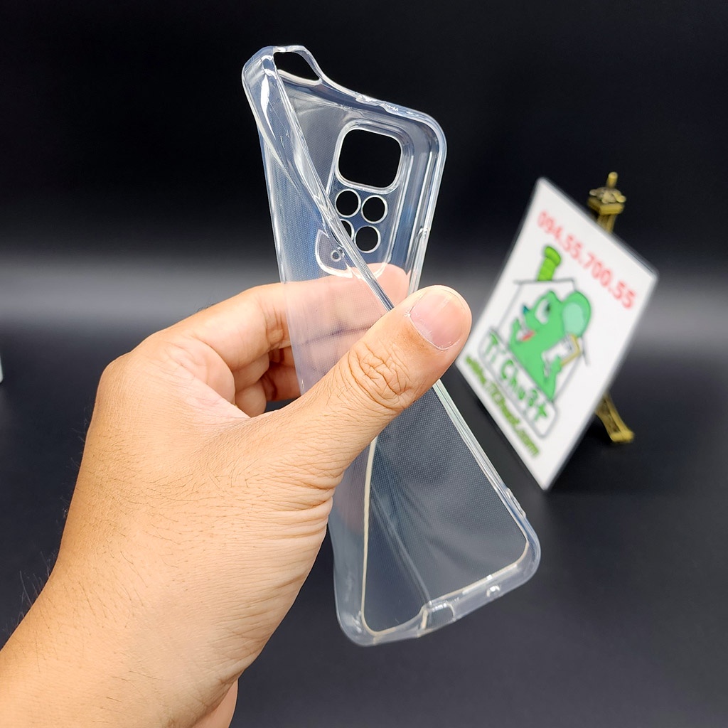 [Chính Hãng GOR-Ảnh Thật] Ốp lưng Xiaomi Redmi Note 11 PRO Silicon Dẻo Trong Suốt