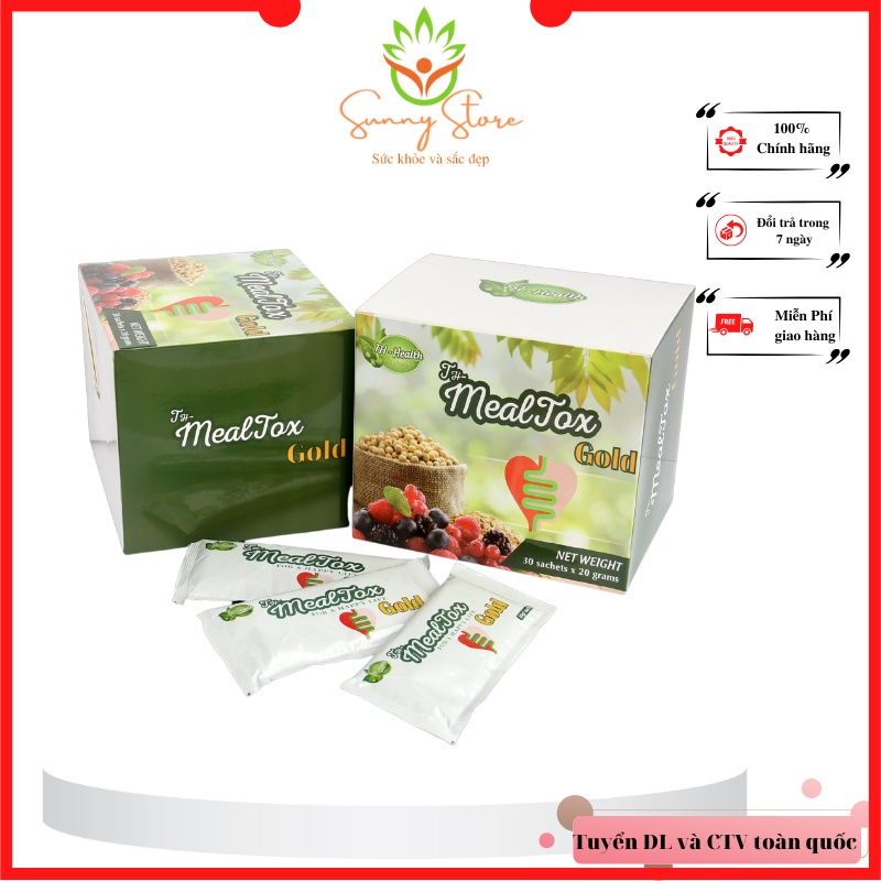 Thực phẩm bảo vệ sức khỏe TH-Mealtox Gold 30 gói - Malaysia