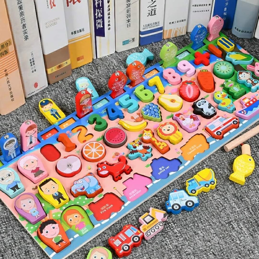 Bộ bảng số MONTESSORI THÔNG MINH CHO BÉ