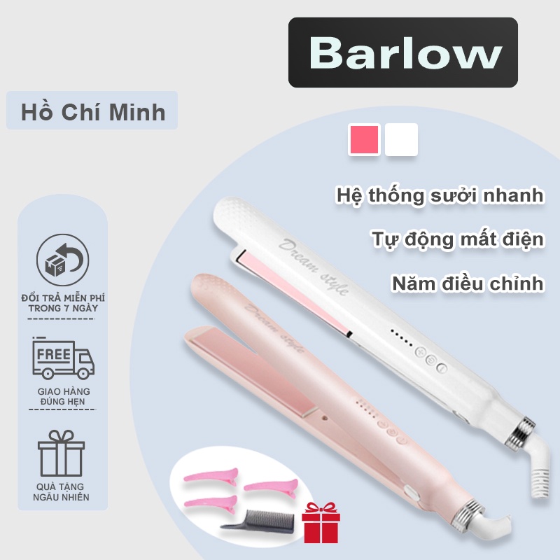 Máy Làm Tóc Đa Năng , Duỗi Tóc, Uốn Tóc, Ép Tóc 3 Trong 1, Thanh Nhiệt Bằng Gốm Tránh Làm Hại Tóc, Làm Nóng Nhanh